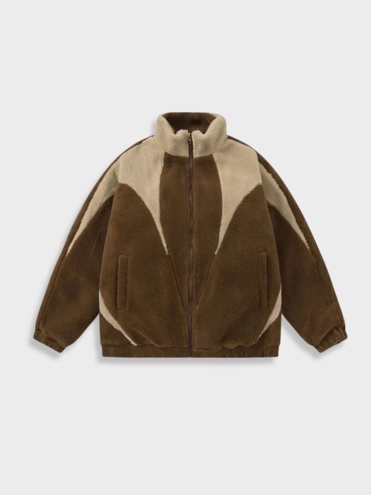 Decarba x Tiger Brown Lamswool Jacket