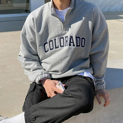 Vintage Colorado Pullover med Zipper