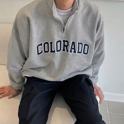 Vintage Colorado Pullover med Zipper