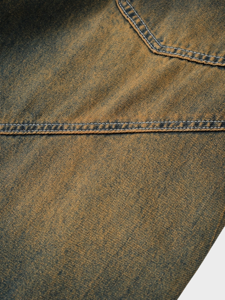 DCRB Baggy Denim Jeans - Sand