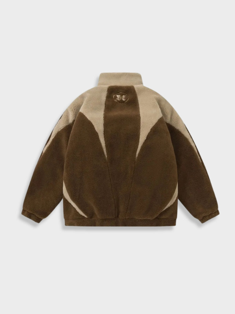 Decarba x Tiger Brown Lamswool Jacket