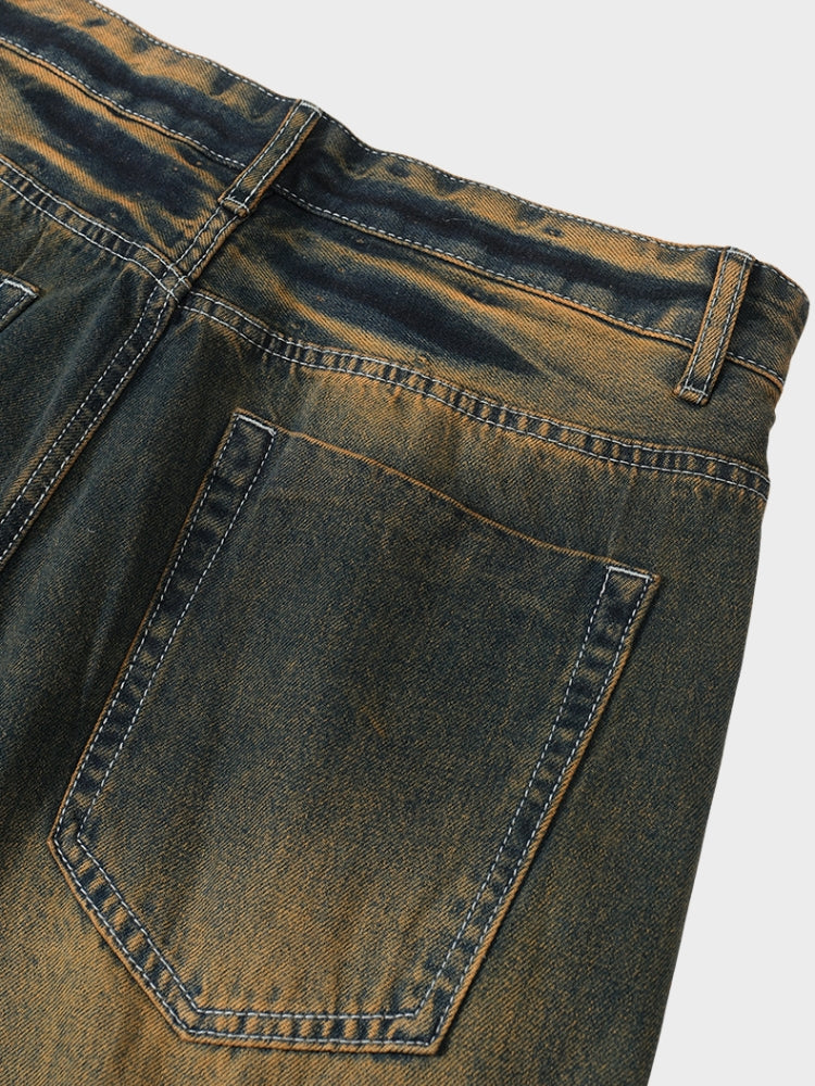 DCRB Baggy Denim Jeans - Sand