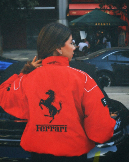 Vintage Black Ferrari Jacket