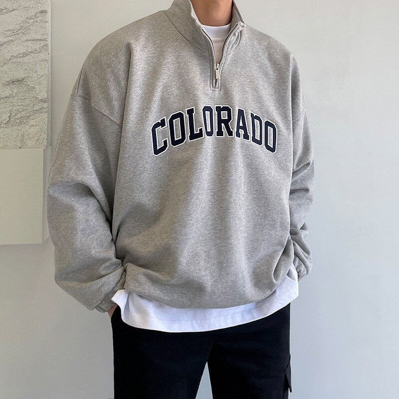 Vintage Colorado Pullover med Zipper