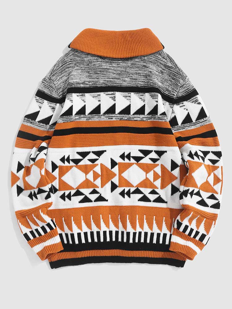 Geometeric Sweater