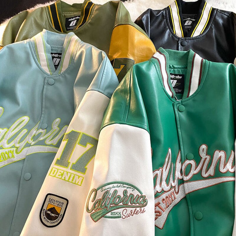 California Retro Baseball Jacket