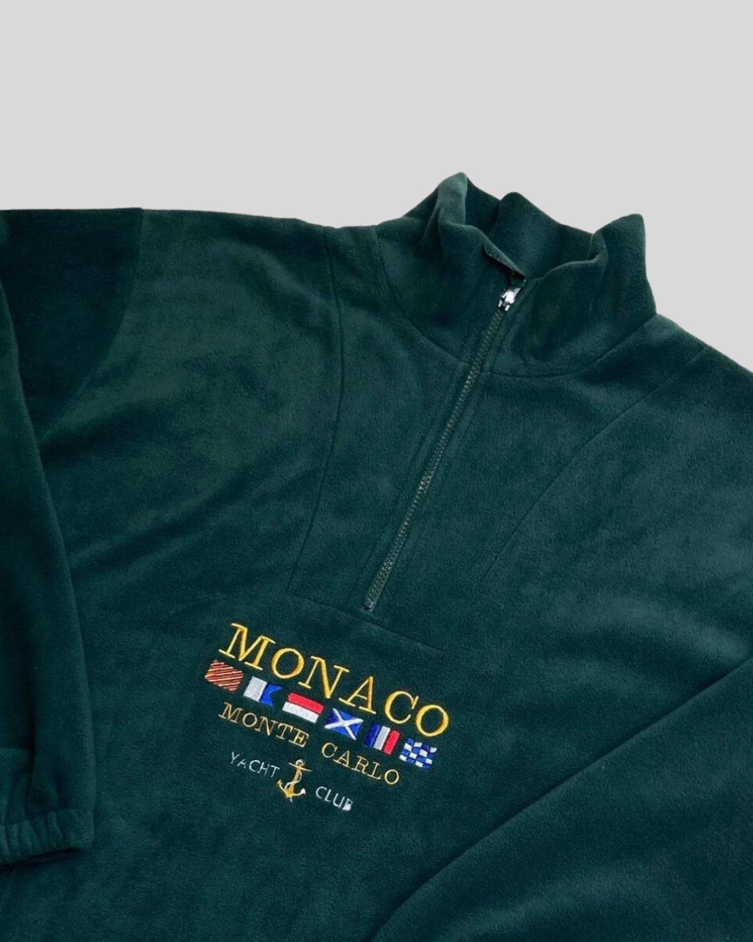 Monaco Pullover med Zipper