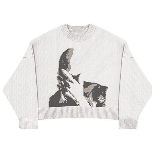 Hidden Face Knit Sweater Frank Ocean