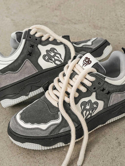 Retro Heart Sneaker