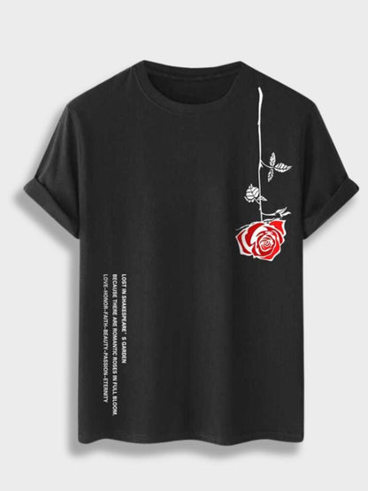 Upside Down Rose T-Shirt