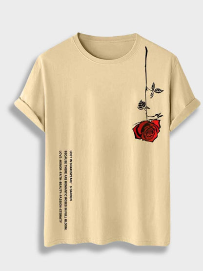 Upside Down Rose T-Shirt