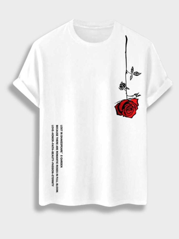 Upside Down Rose T-Shirt