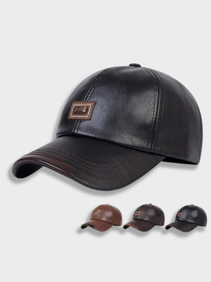 Leather Jamont Cap