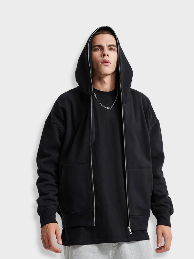 High End Zipper with Hoodie