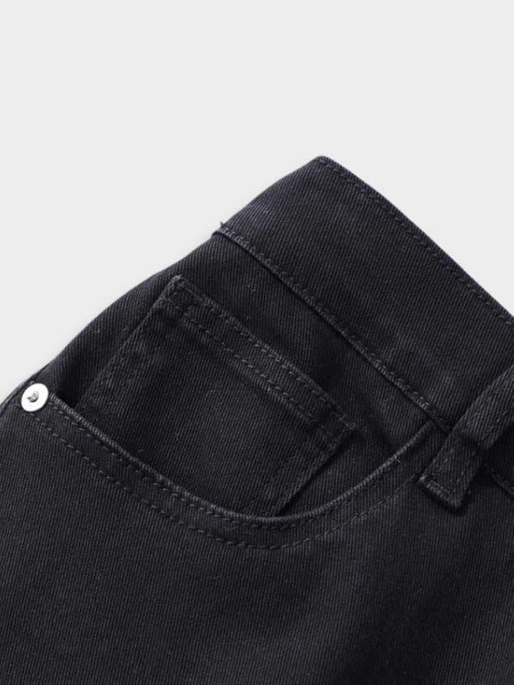 Straight Black Decarba Jeans