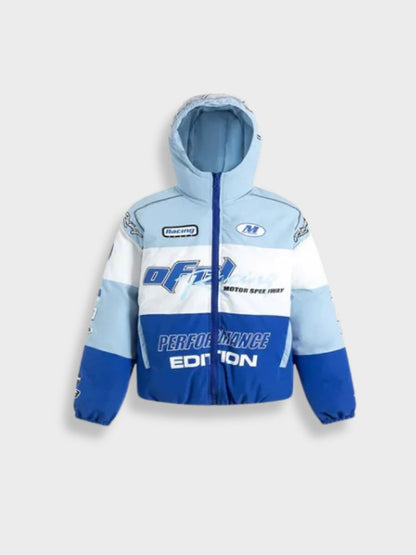 Vintage Racing Warm Winter Jacket