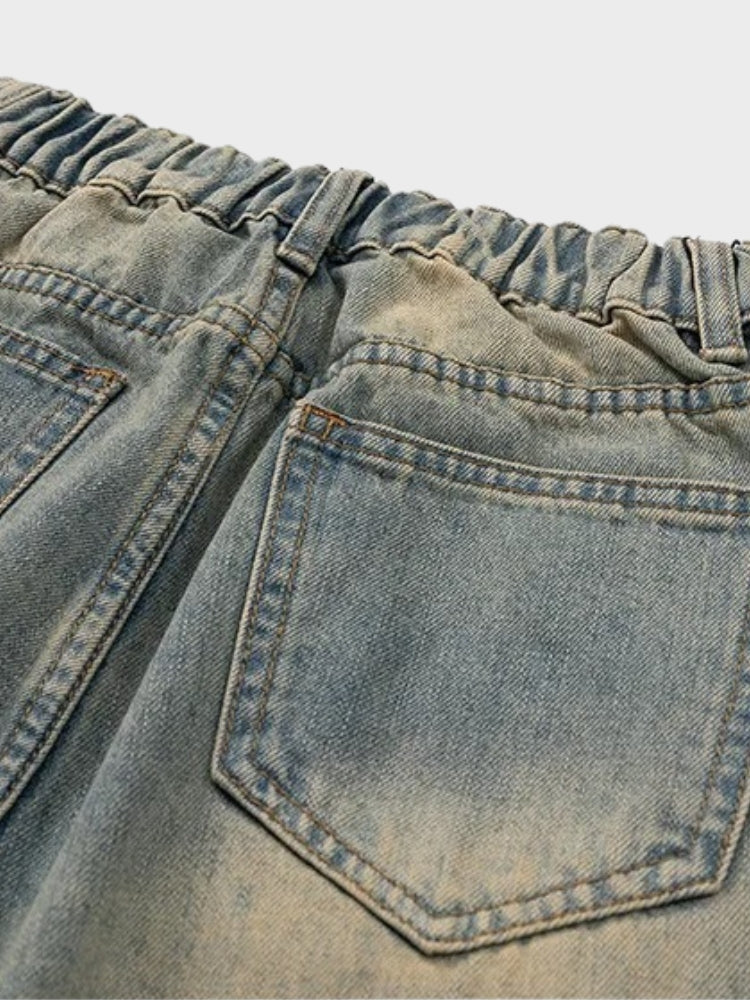 Straight Vintage Colorod Denim