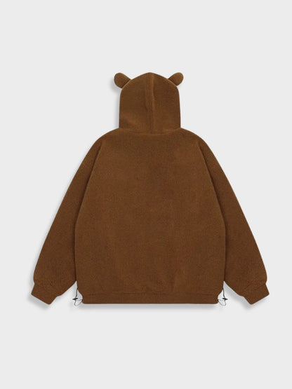 Grad Full Zipper Bear Fleece