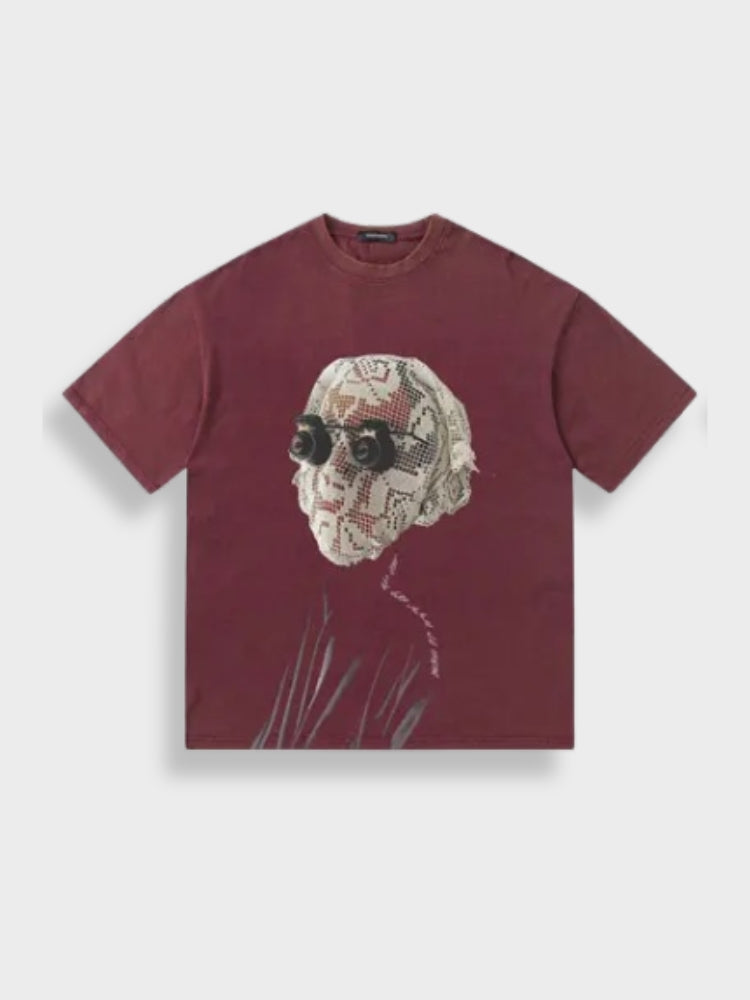 Vintage Lace Mask Tee