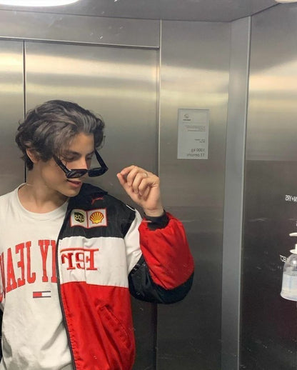 Vintage Red Ferrari Jacket