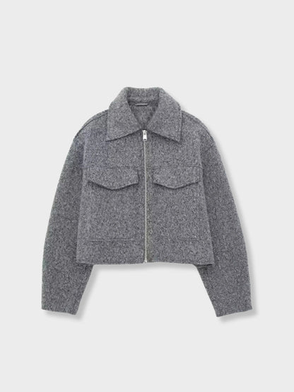 Short Boucle Spring Jacket