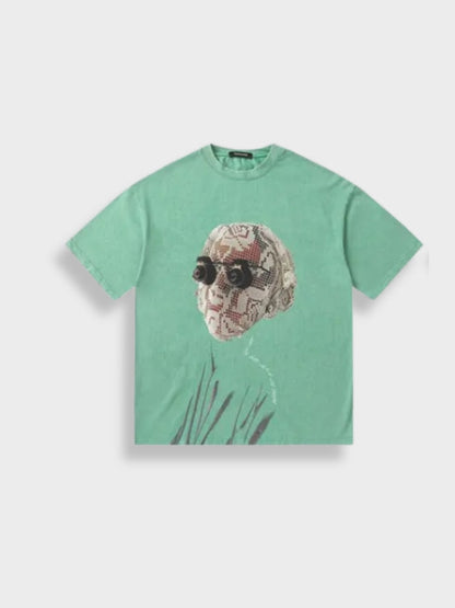 Vintage Lace Mask Tee