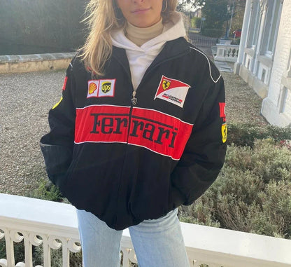 Vintage Black Ferrari Jacket