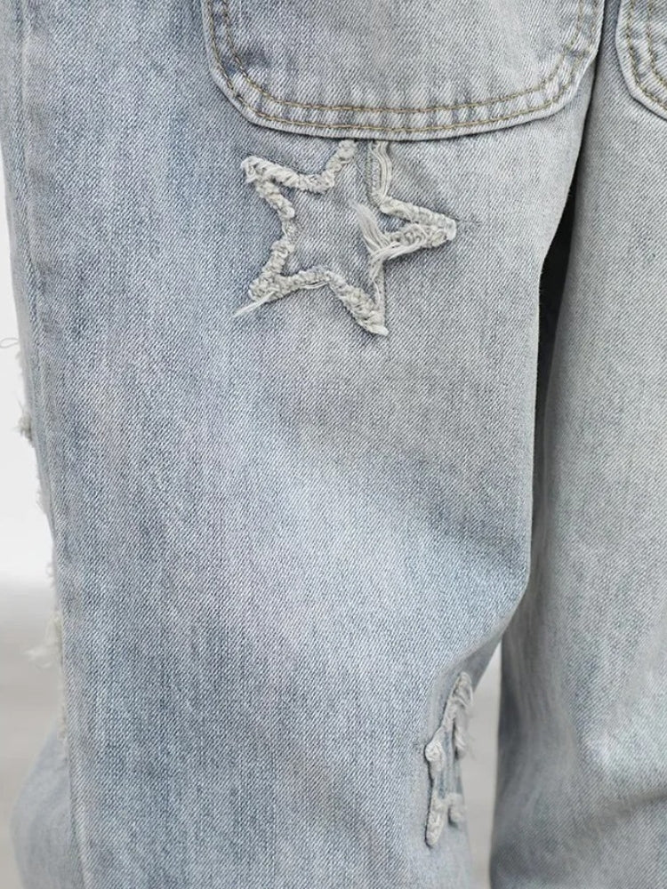 Lightblue Vintage Baggy Jeans