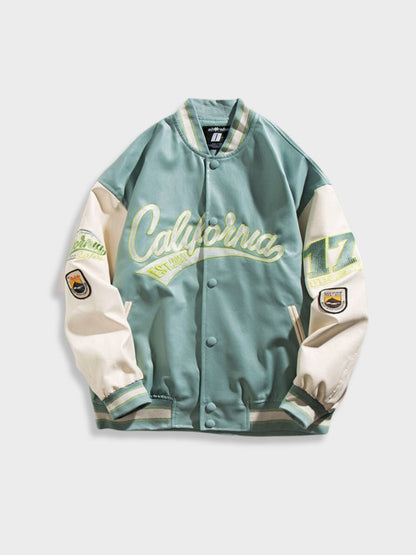 California Retro Baseball Jacket