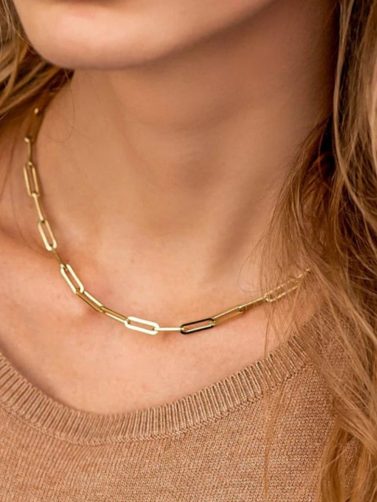 Vintage Paperclip Necklace