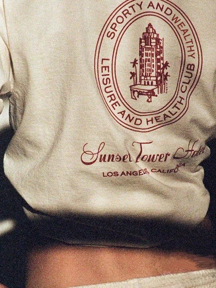 Vintage Sunset Tower Hotel Tee