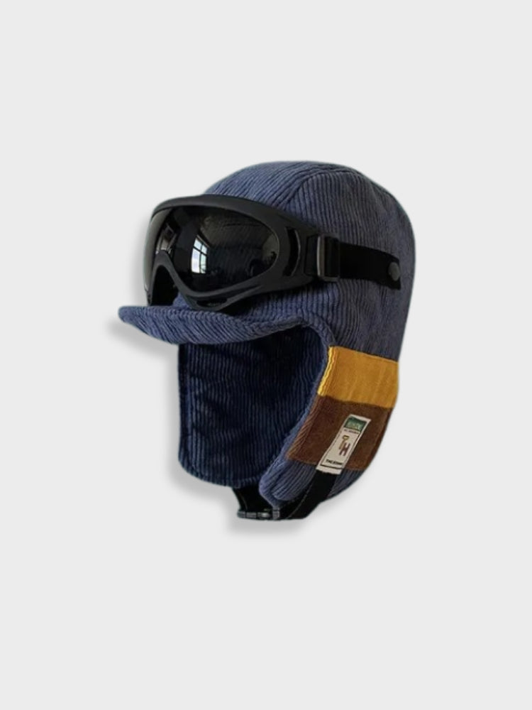 Aviator Cap with Glasses