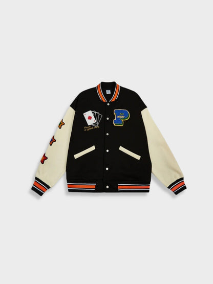 Poker Varsity Jacket