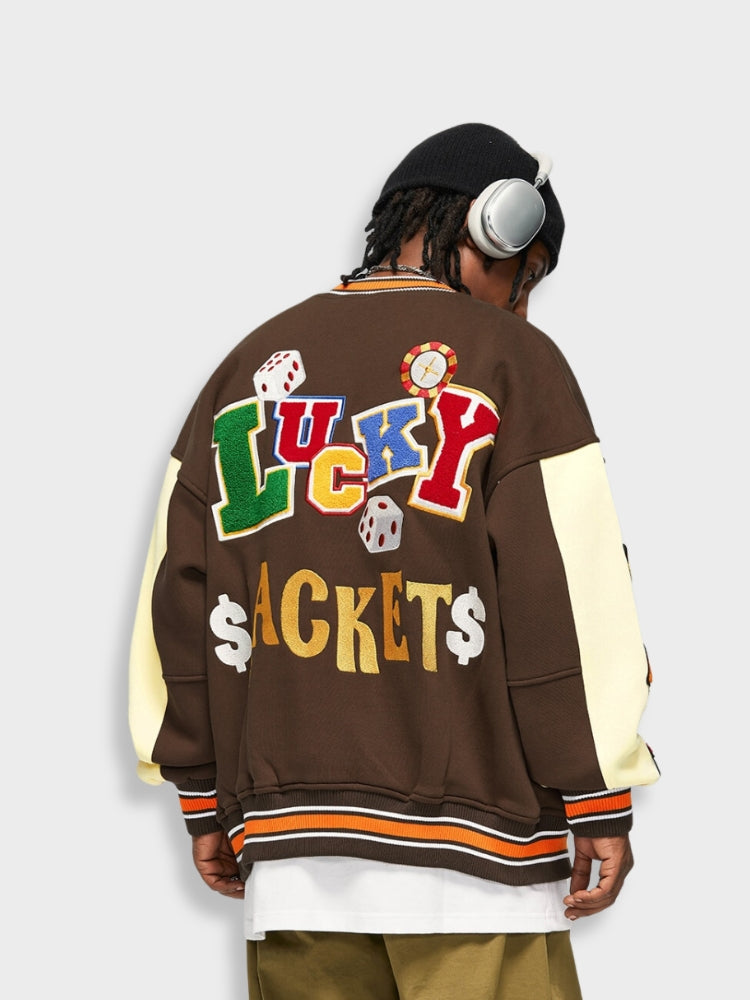 Poker Varsity Jacket