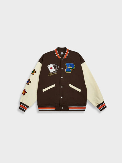 Poker Varsity Jacket