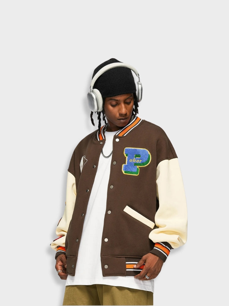 Poker Varsity Jacket