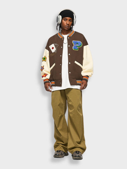 Poker Varsity Jacket