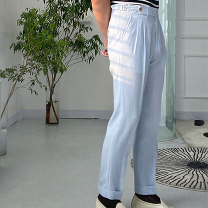 Italian Sky Blue Trousers