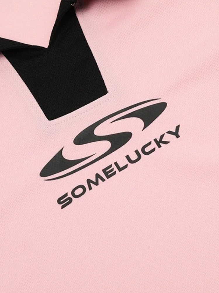 SomeLucky Collar Tee