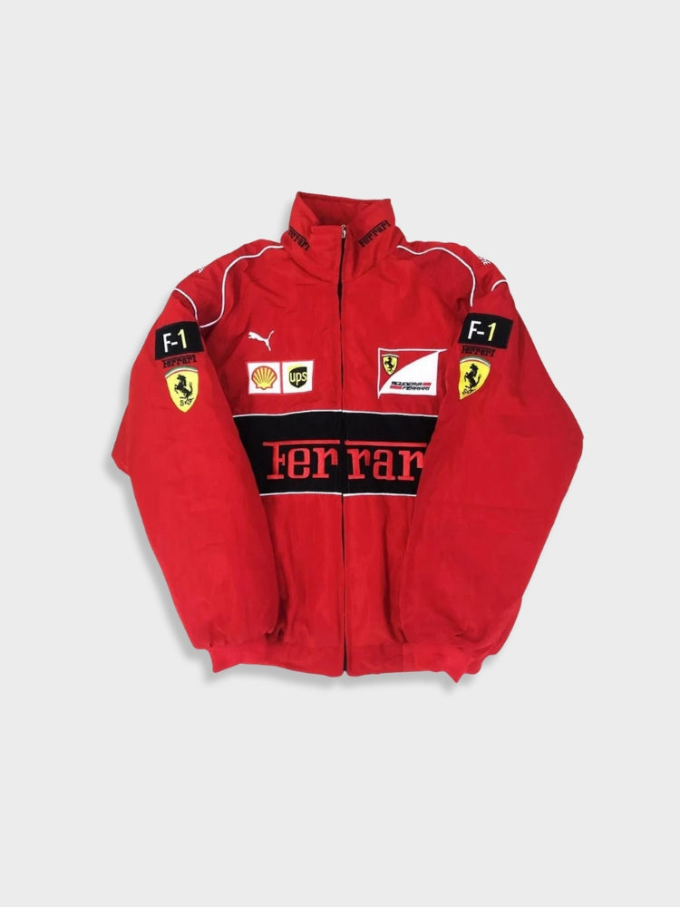 Vintage Red Ferrari Jacket