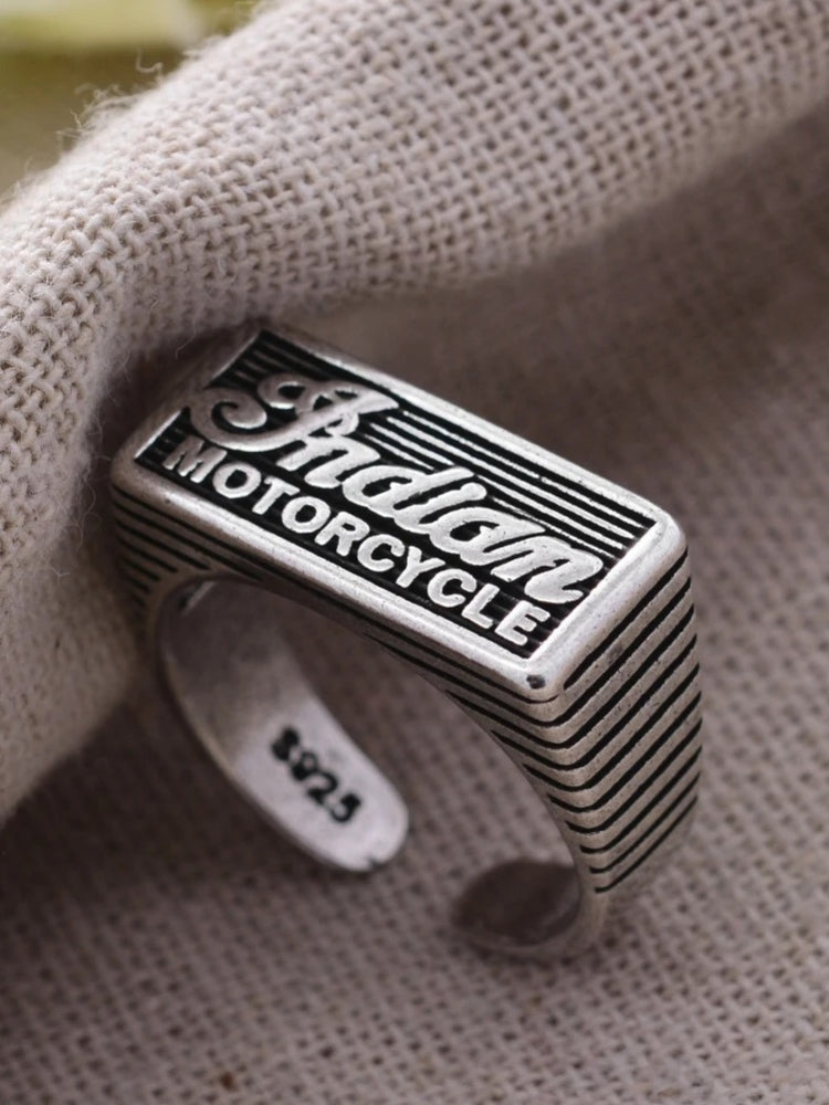 Vintage Indian Motorcycle Ring