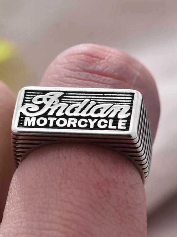 Vintage Indian Motorcycle Ring