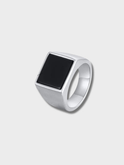 Square Plated Ring - Lyon