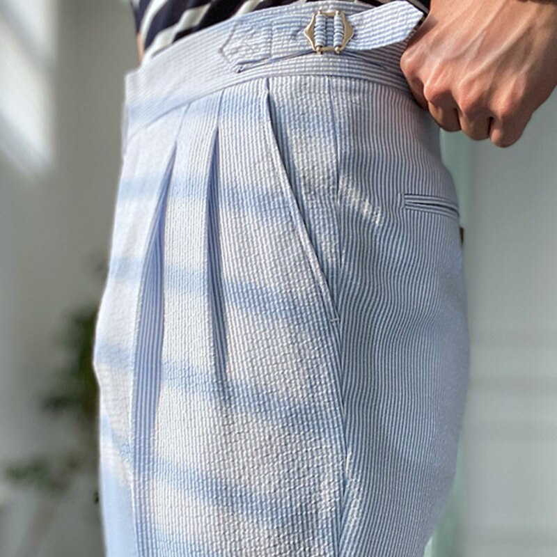 Italian Sky Blue Trousers